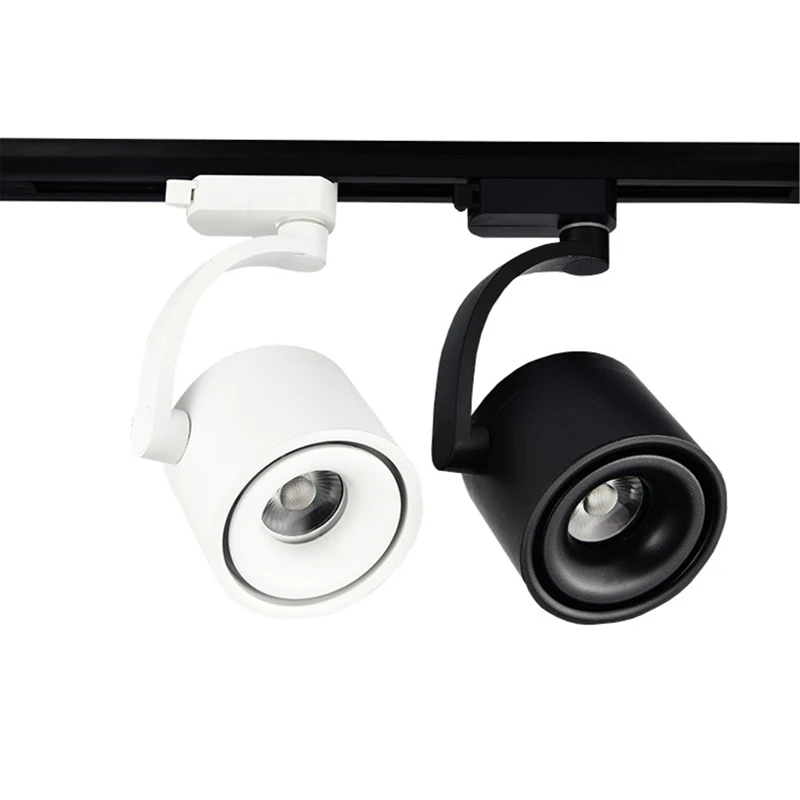 

Скандинавский Трековый светильник 7 Вт 12 Вт 15 Вт AC85-265V COB светильник, используемый для магазина, Трековый светильник для магазина одежды