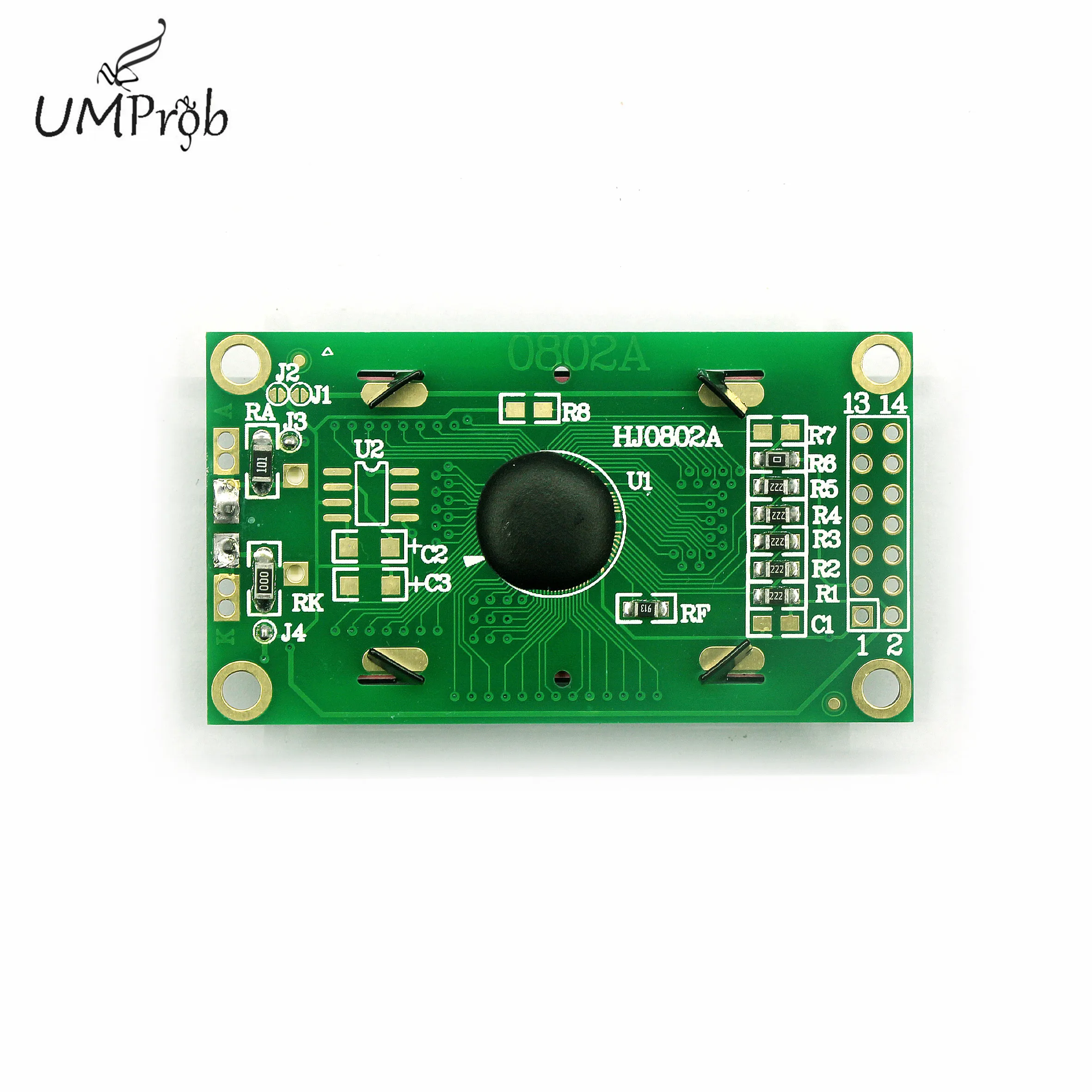 0802 ЖК модуль 8x2 символьный дисплей 3 В/5 В светодиодная подсветка для arduino комплект