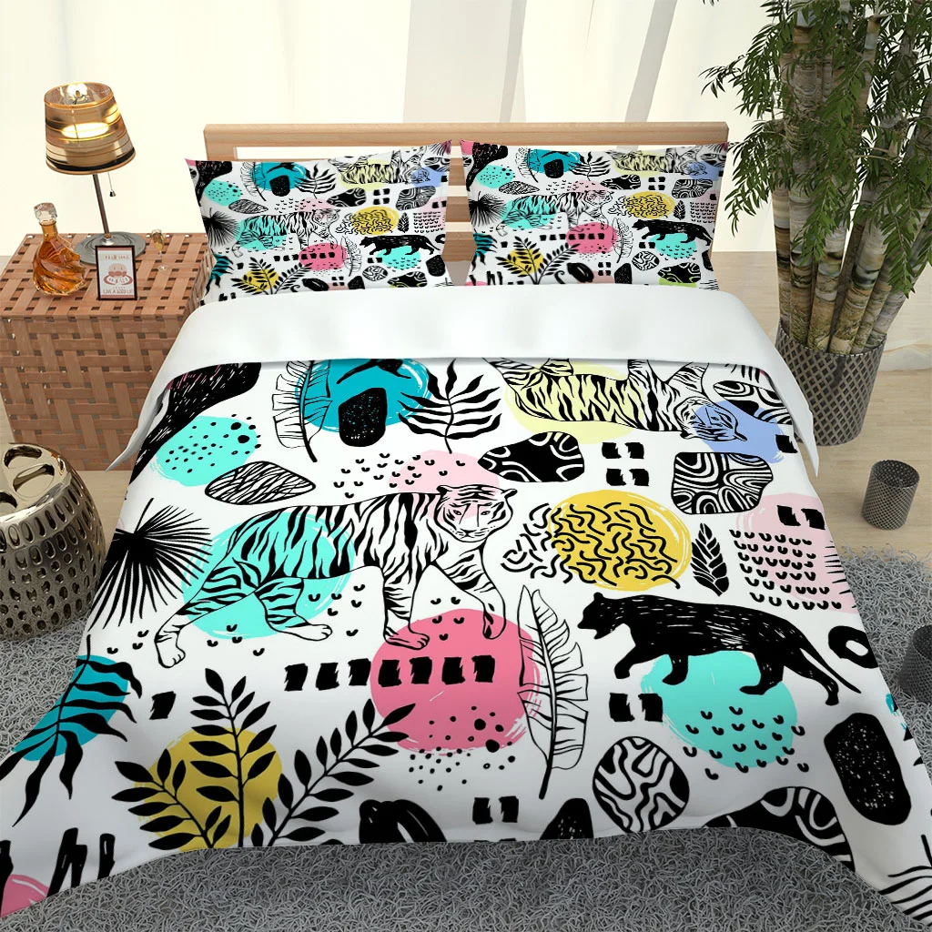 Пододеяльники домашний текстиль с изображением мультфильма уличная мода