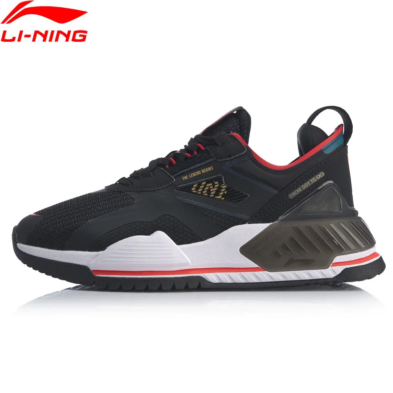 Мужские кроссовки Li Ning в стиле ретро стильная модная спортивная обувь с