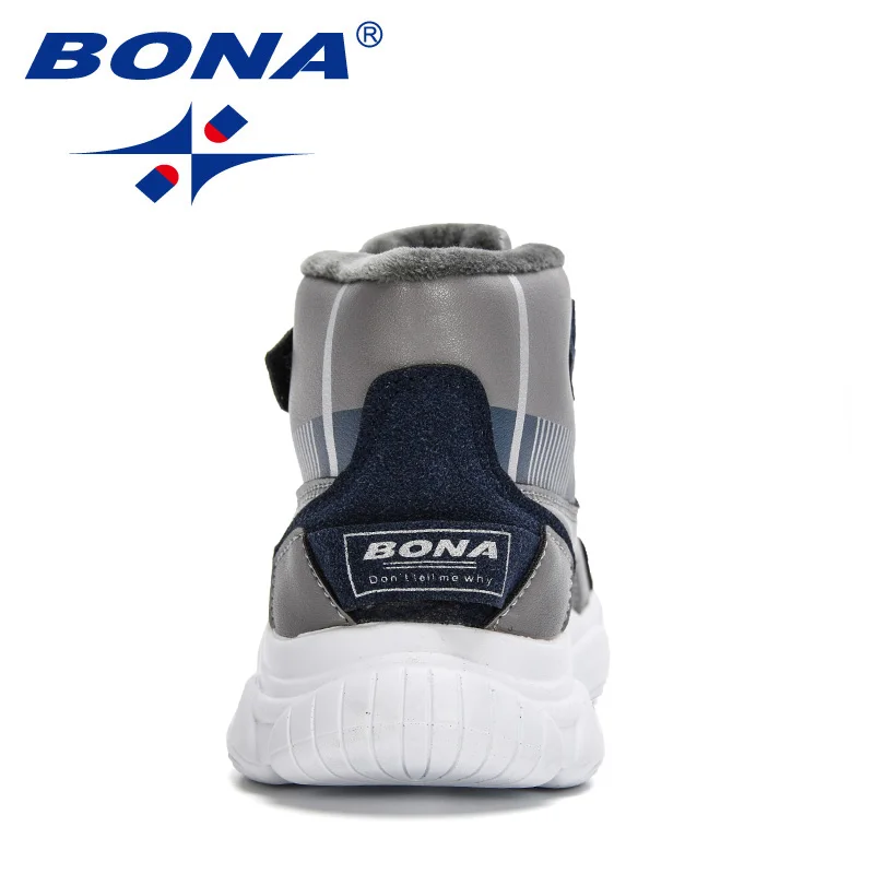 Ботинки для подростков BONA с плюшевой подкладкой зимние 2020 | Детская одежда и