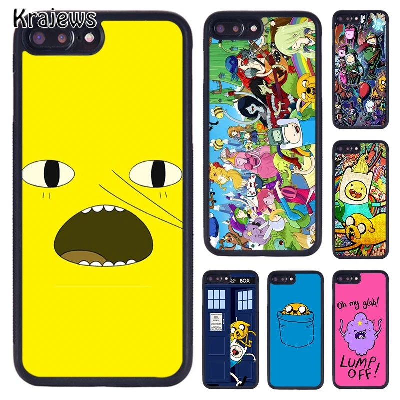Чехол для телефона krajew Adventure Time Beemo Jake iPhone 5 6 S 7 8 plus 11 12 Pro X XR XS Max Samsung Galaxy S6 S7 S8 S9 S10