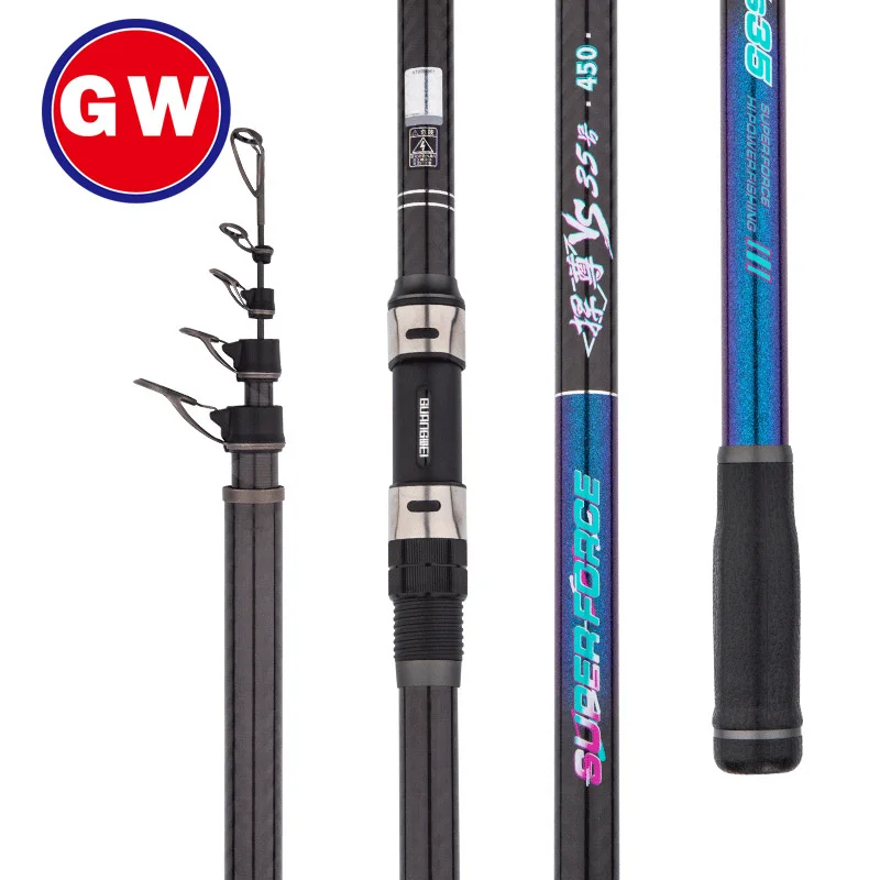 Оригинальная мощная Удочка GW Tcopic 100 м длинный бросок 3 6-5 4 прочное крестовое