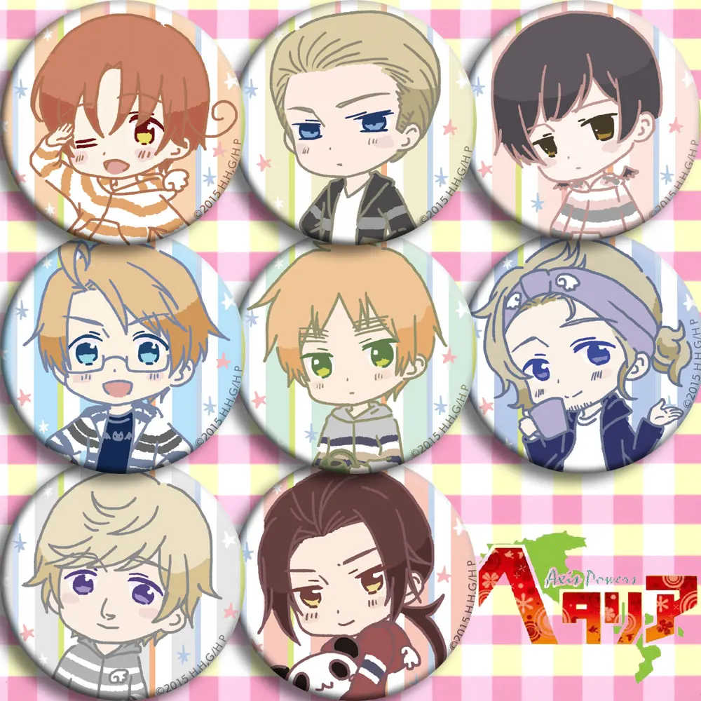 Brdwn Axis Powers Hetalia APH Австрия Америка Италия Германия французский Пруссия