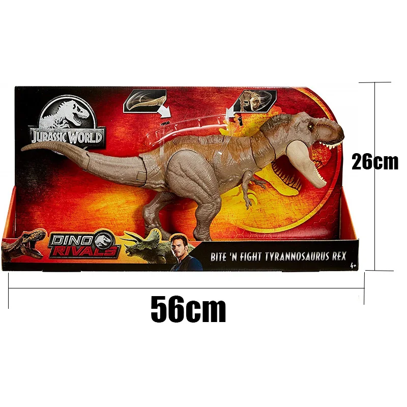 

Original 37cm Jurassic World 2 Large Competitive Dinosaur Model Action Figure of Tyrannosaurus Toys for Children Dragon Oyuncak