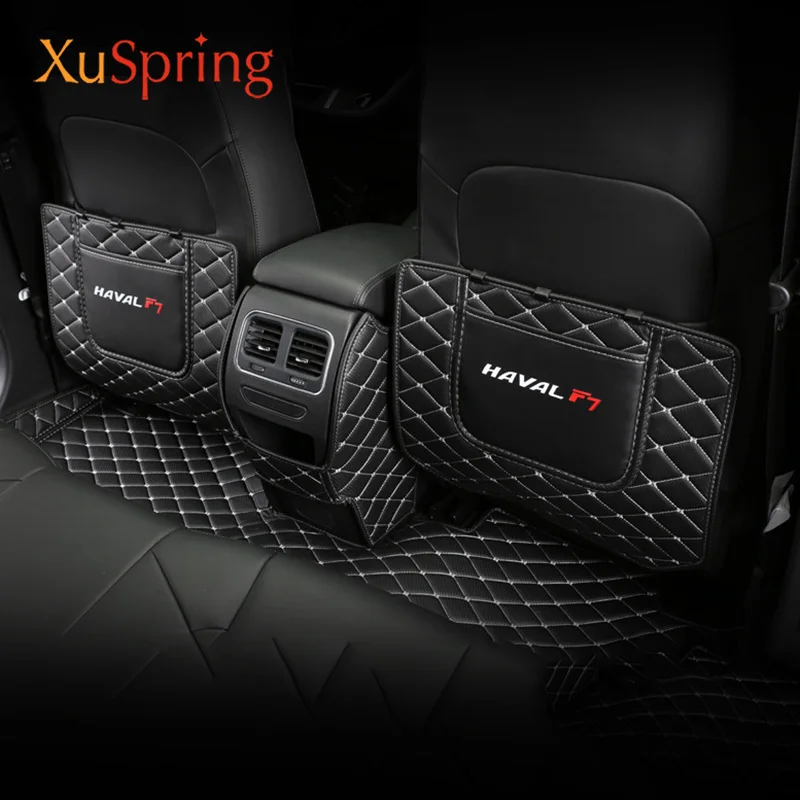 

CarRear Seat Mat For Haval F7 2019 2020 2021 Front Anti-kick Protective Pad Case Cover Stickers Dust-proof Car-styling