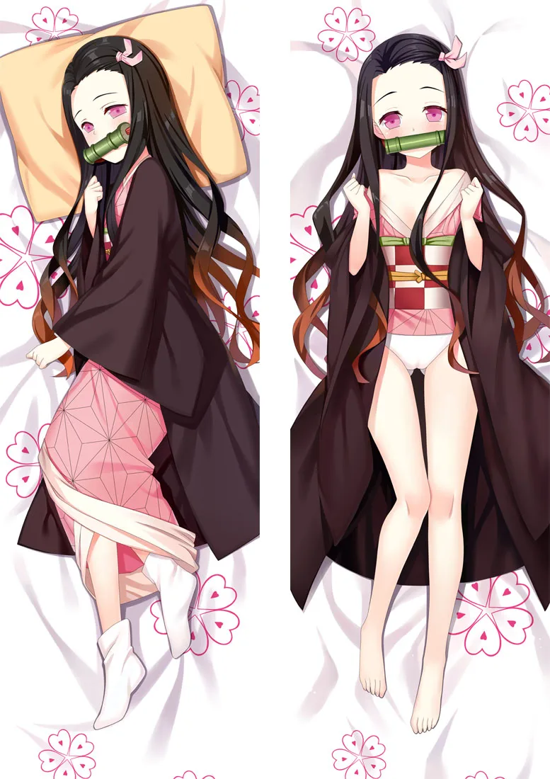 Японские аниме горячие демон убийца: Kimetsu без Yaiba ухода за кожей Dakimakura камадо Nezuko