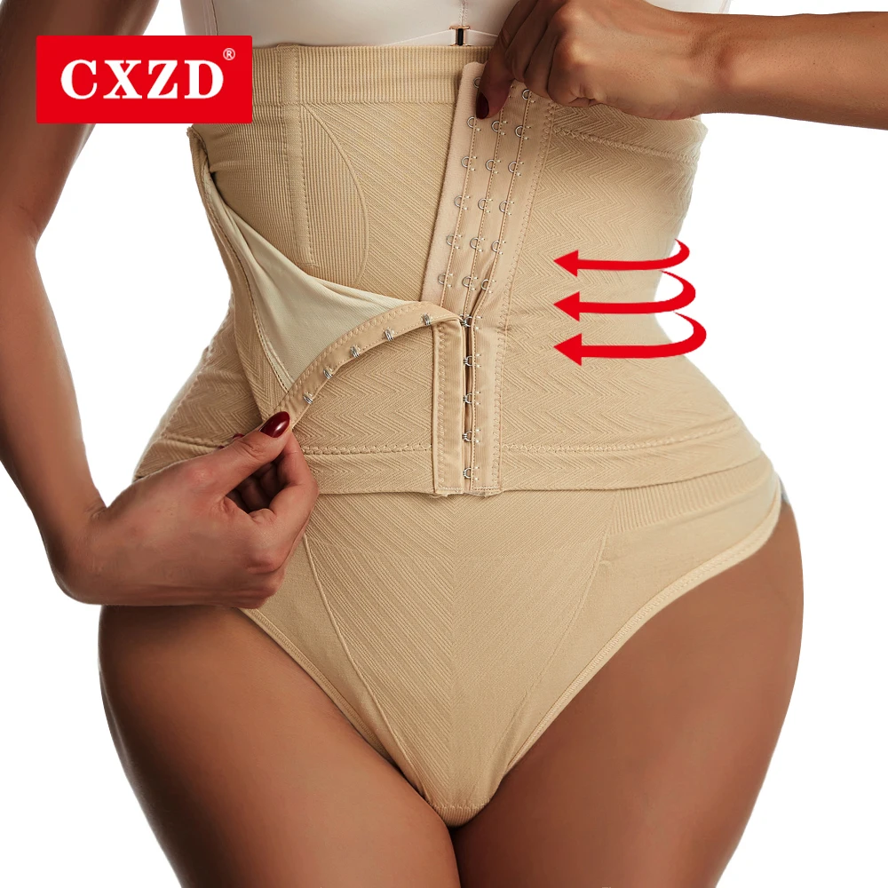 

CXZD Women Shaperwear Waist Trainer Corset High Waist Shaping Panties Body Shapers Slimming Tummy Underwear Butt Lifter briefs