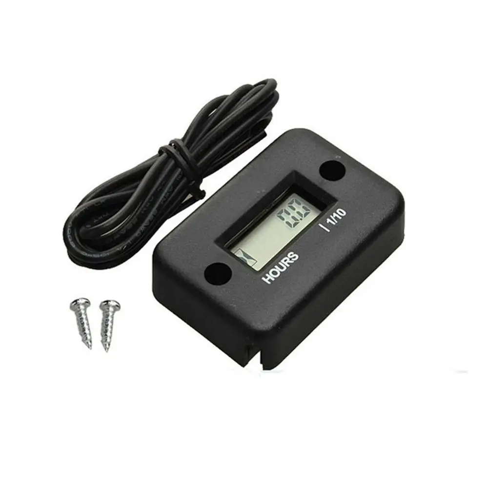 

Waterproof Digital Hour Meter for Motorcycle ATV Snowmobile Boat Dirt Gas Engine LCD Digital Hour Meter
