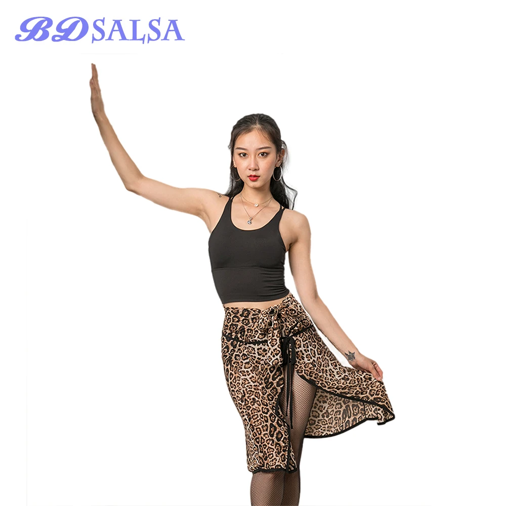 Женская спортивная одежда топ для латиноамериканских танцев новинка девочек