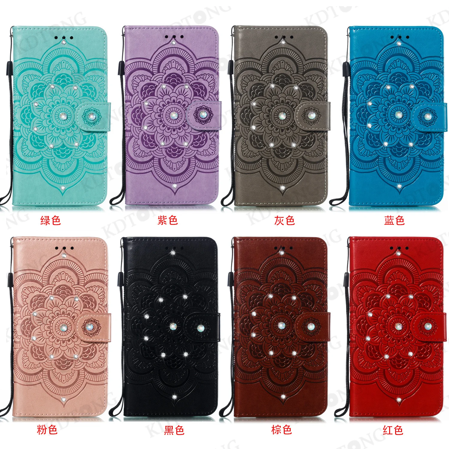 

Fashion 3D Mandala Flip Leather Case For HUAWEI Enjoy 7 7S 7C 8 8E 9 9S 9E PLUS 10 10S 10E 20 Z Shockproof With stand Pack Cover