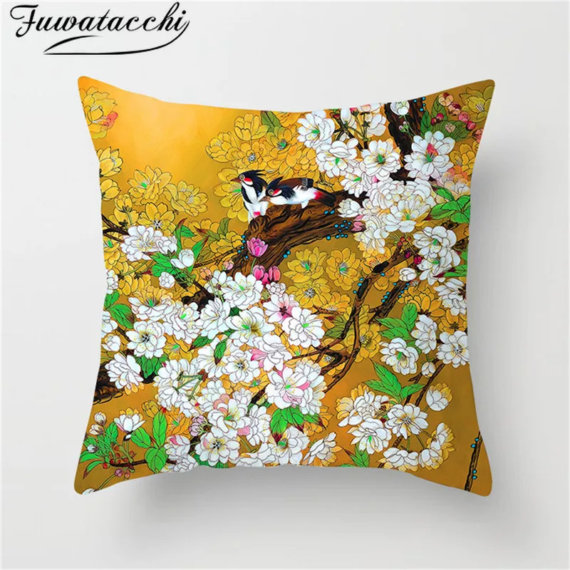 Чехол для подушки в виде птицы|Наволочки| |