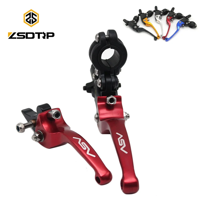 ZSDTRP ASV F3 2 й короткий тормоз и рычаг сцепления для мотоцикла питбайка внедорожника