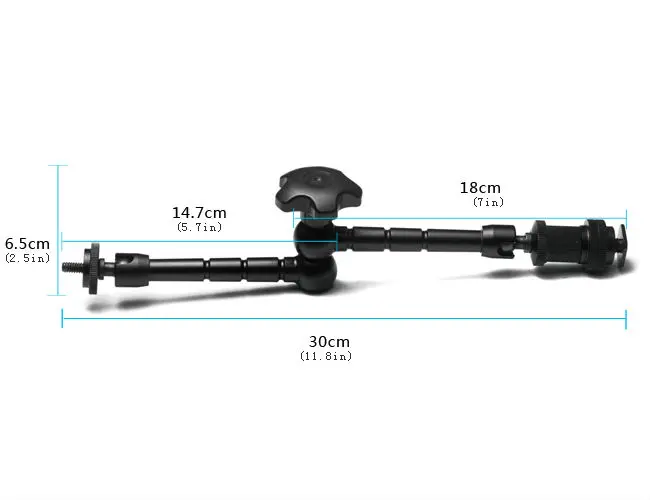 Супер зажим регулируемый волшебный Шарнирный рычаг для монтажа HDMI монитора