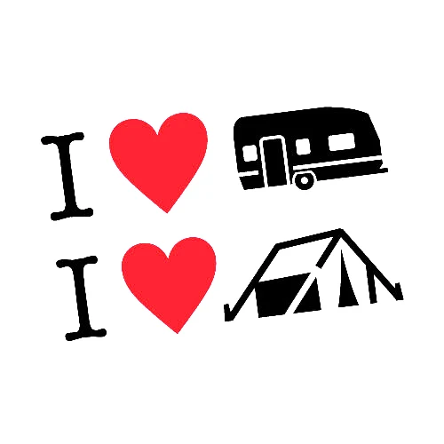 15*9 7 см I HEART прицеп и кемпинг наклейка автомобильные аксессуары мотоциклетный