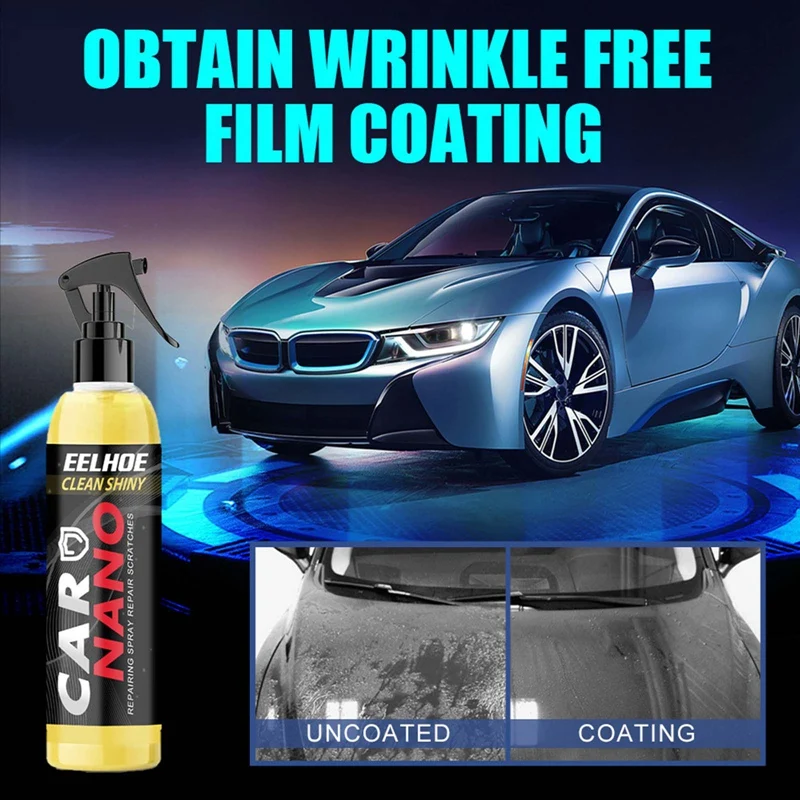 

100ml Car Wax with Carnauba Wax Liquid Spray Wax for Car Hybrid Hydrophobic Car Polishing Spray Car Sealant Coating Agent