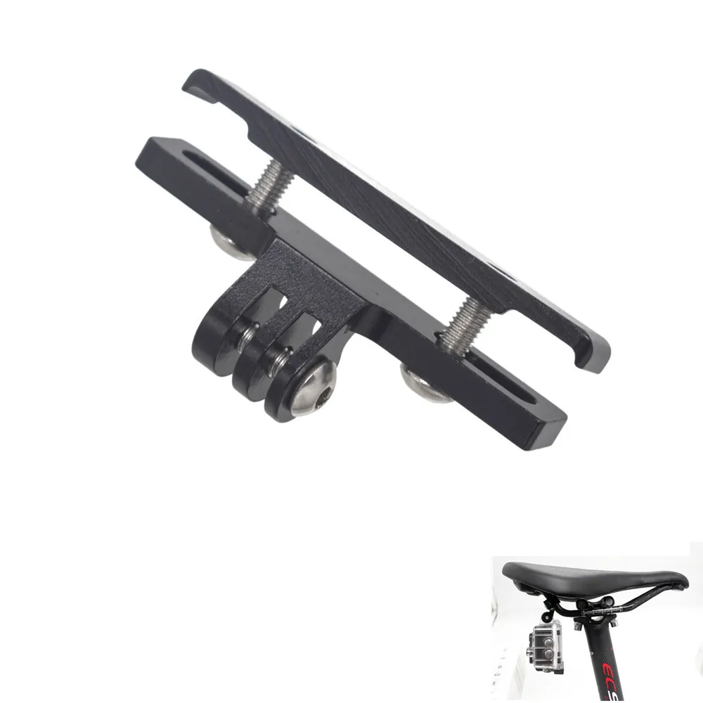 

Suitable For Gopro Hero6/5/4/3 Camera CNC Aluminum Alloy Bicycle Bracket Base Bicycle Cushion Clip