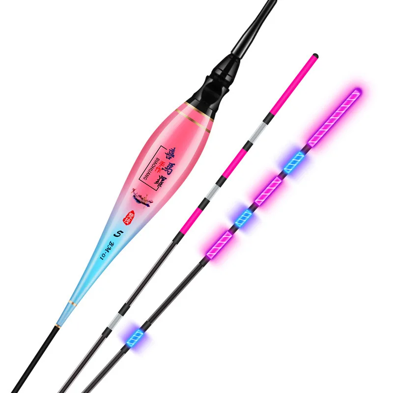 Новый светящийся поплавок с ночным освещением для рыбалки привлекающий внимание