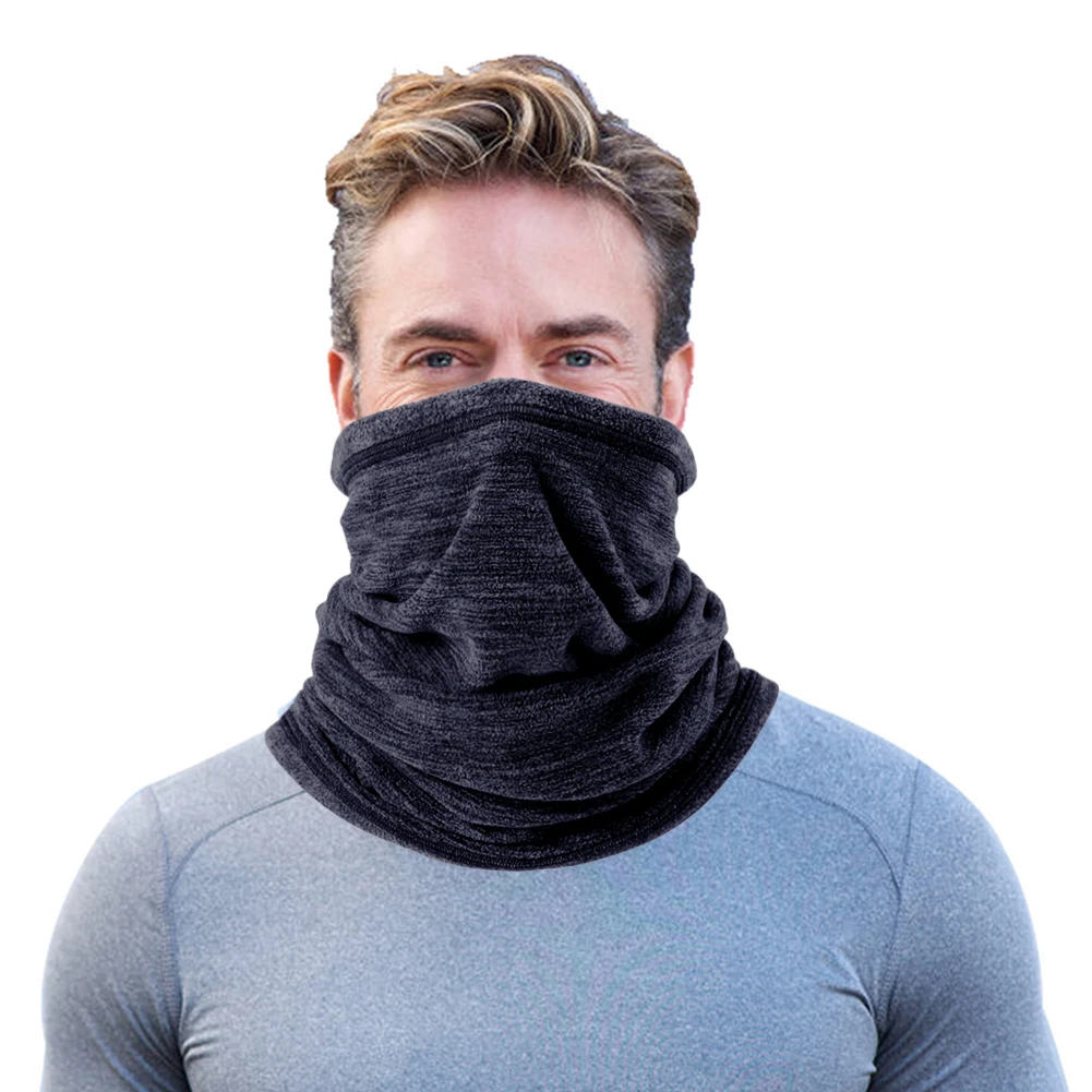 Шарф для велоспорта на открытом воздухе зимний ветрозащитный утолщенный теплый