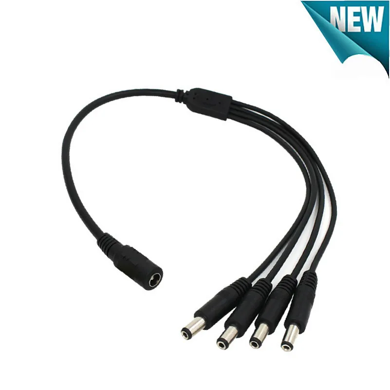 

New 1 to 4 or 8 DC Power Splitter Adapter Cable Surveillance Camera Cable for Wifi Camera IP CCTV Camera system
