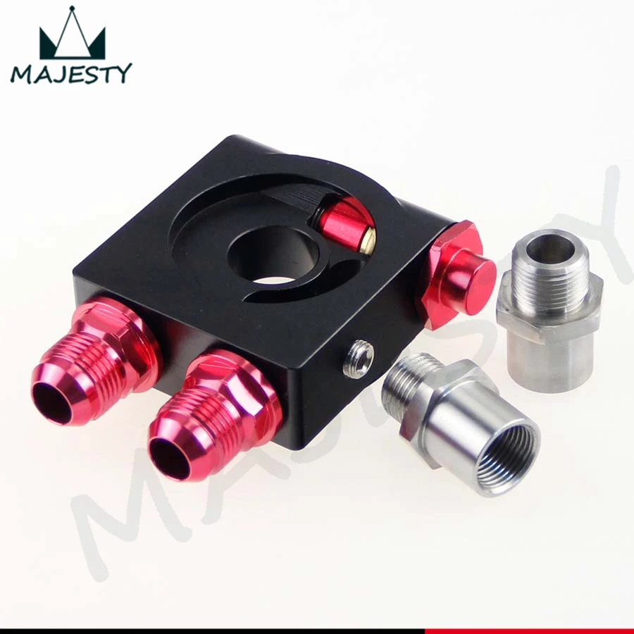 Сэндвич-пластина для фильтра масляного радиатора термостата 3/4 дюйма 16-UNF / M20 X1.5