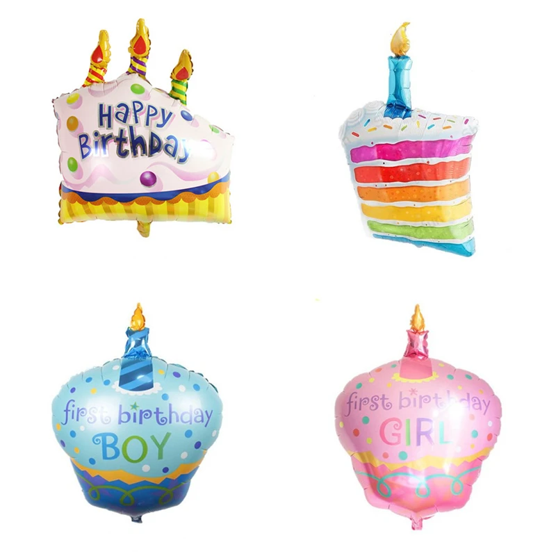 5 шт./компл. гелиевые фольгированные воздушные шары на день рождения для детского