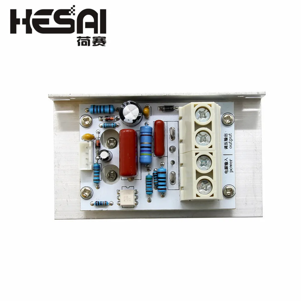 AC 220V 10000W 80A цифровое управление SCR Электронный регулятор напряжения скорости