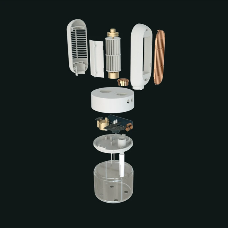 

Portable Humidification Small Fan Household Humidification Spray Fan White