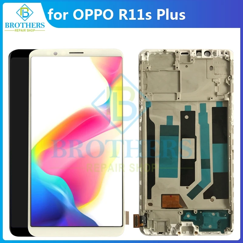 Дисплейный модуль для OPPO R11S Plus, с рамкой Дисплейный модуль для OPPO R11S Plus, с рамкой