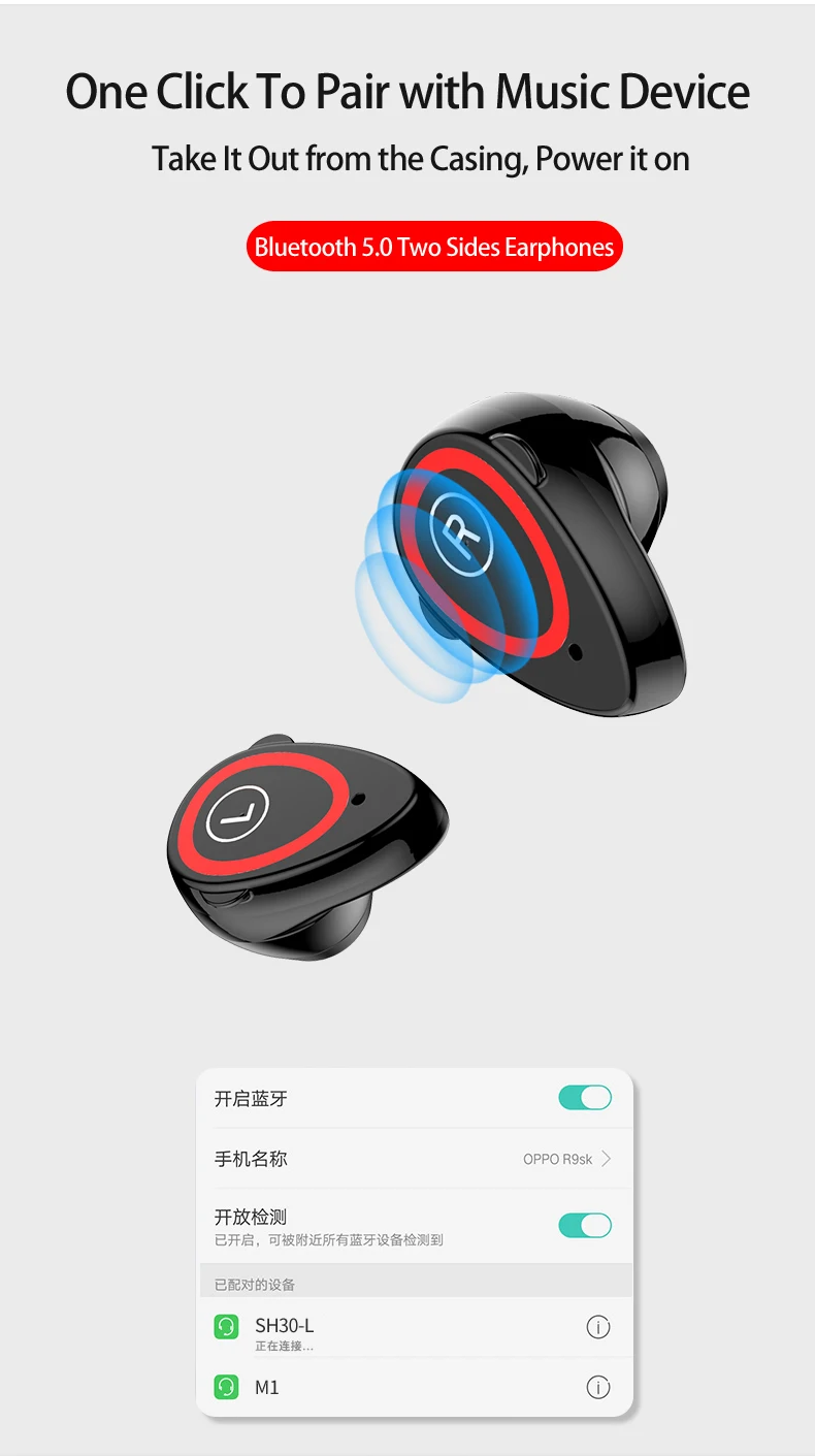 Умные часы M1 Bluetooth гарнитура 2 в 1 монитор сердечного ритма фитнес-трекер кровяное давление, умные часы ios Android M1