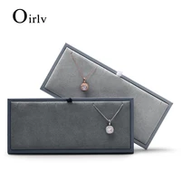 oirlv new high end pu leather necklace display stand home storage layout jewelry store display stand props