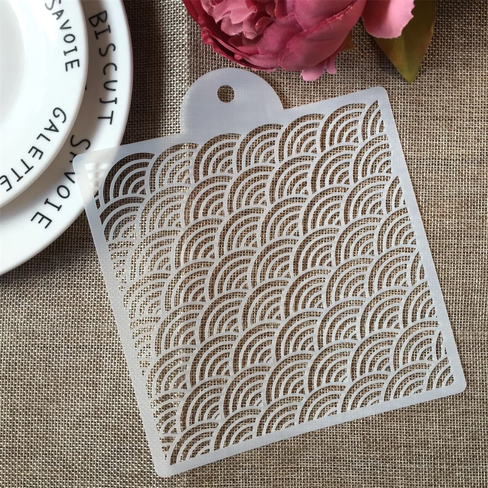 

Пластиковые трафареты TIAMECH Wavy Stencils