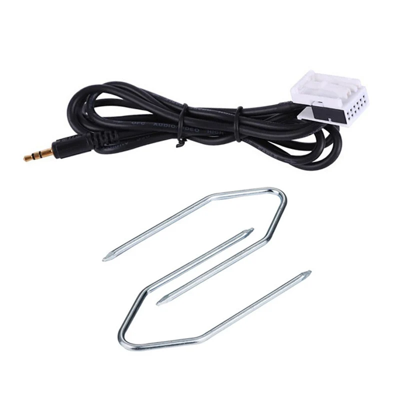 Автомобильный 12PIN AUX кабель с инструментами для удаления радио Peugeot 307 308 408 407 507