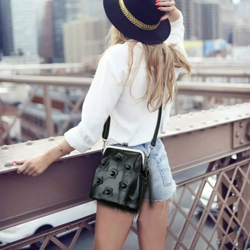 Женская сумка из натуральной кожи модная в Корейском стиле для пергамента