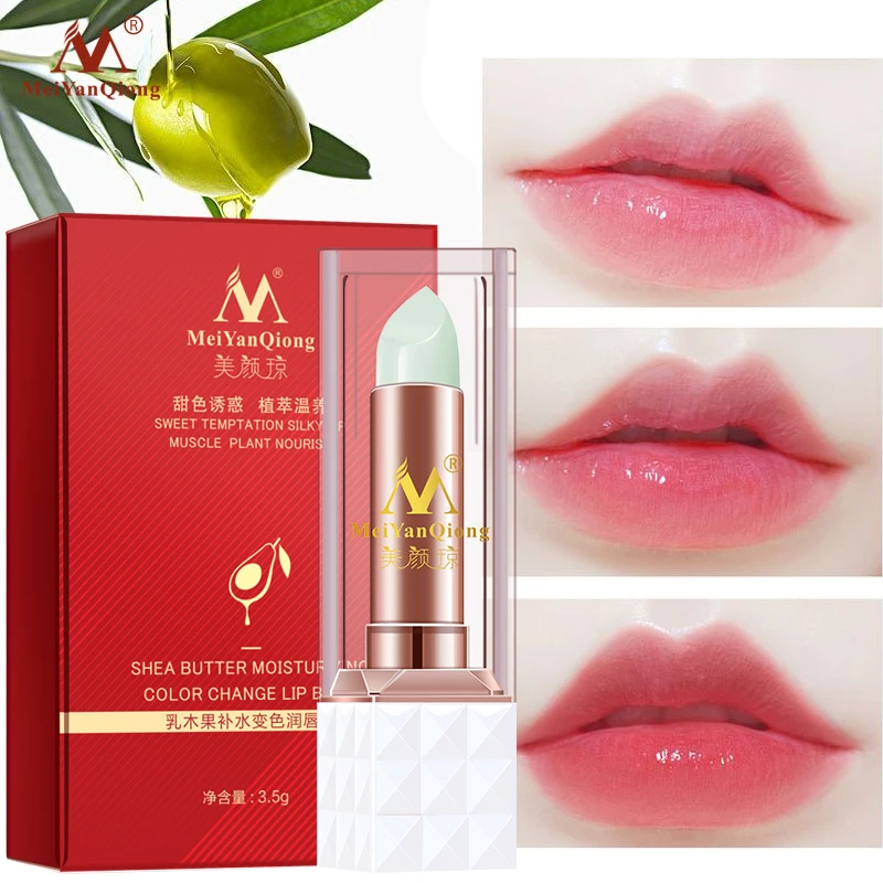 

Moisturizing And Discoloration Lip Balm Shea Butter Lipstick Anti-crack Durable Waterproof Lip Care Plant Essence Lip Balm