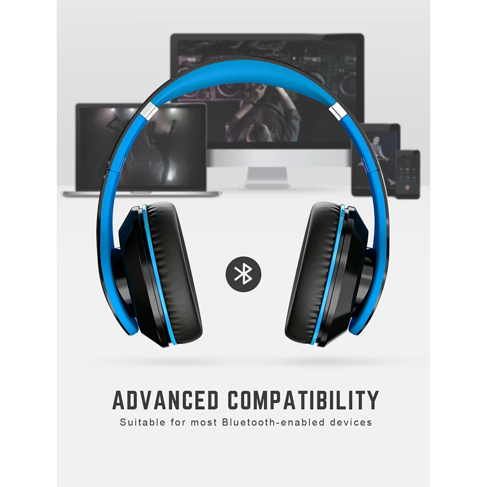 Mpow 059 беспроводные Bluetooth наушники Hi-Fi стерео звук гарнитура шумоподавление наушники с микрофоном для iPhone XS/8/7