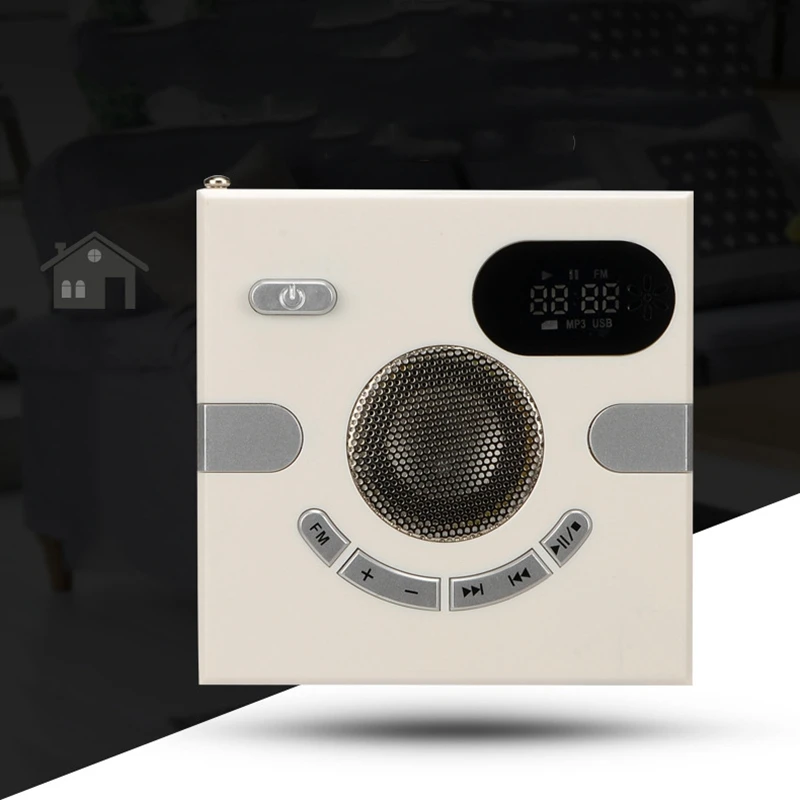 Многофункциональная настенная аудиосистема настенный динамик FM радио разъем