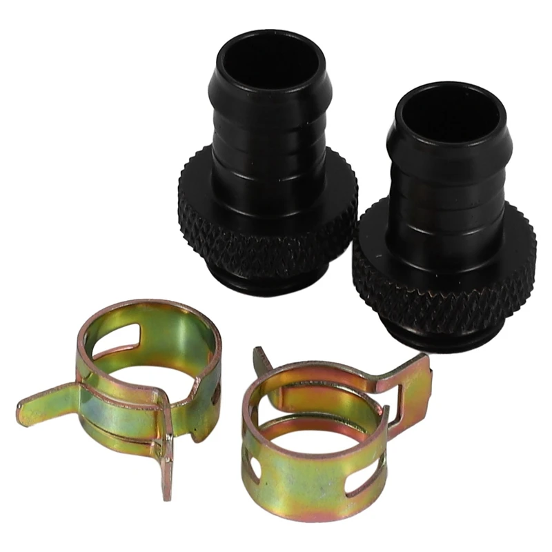 2 шт. медный радиатор для водяного охлаждения компьютера 3/8 дюйма |