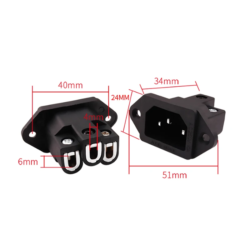 Входная розетка из чистой меди для усилителя dac|Электрические вилки| |