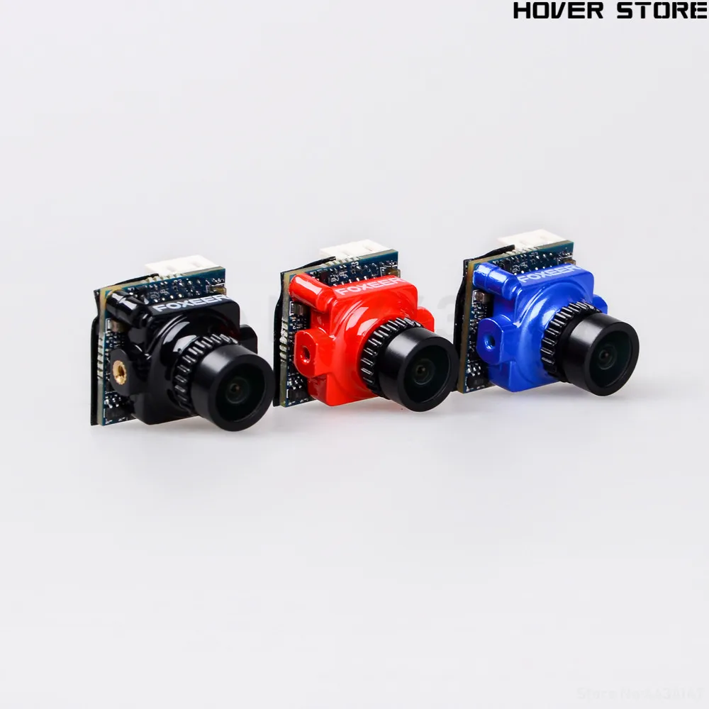 Высококачественный Foxeer Arrow Mini/standard/Micro Pro PAL FPV камера 1,8/2,1 мм с OSD черный/синий/красный для FPV RC Дрон