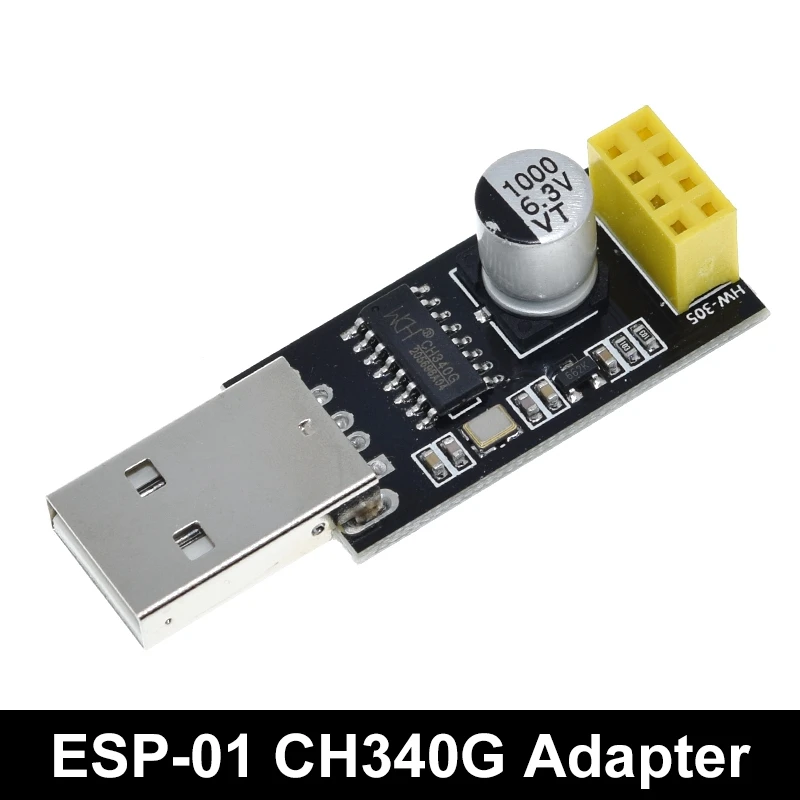 Программатор CH340G CP2104 USB к ESP8266 ESP-01 ESP-01S Wi-Fi модуль адаптер для загрузки набор
