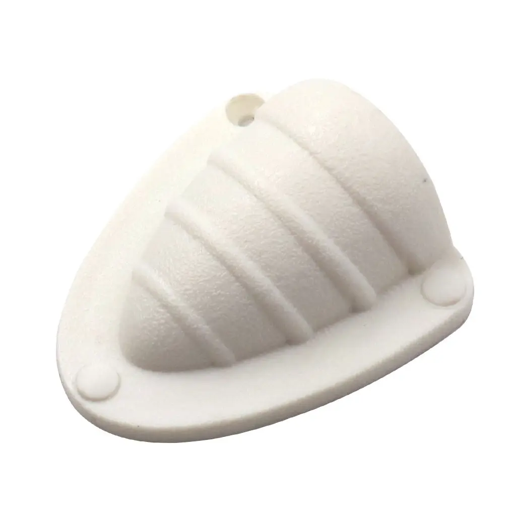 

White Nylon Vent/Wire Cover Clam Vent for Boat (70 x 75 x 30mm)