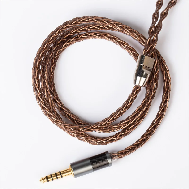 Обновленный кабель Keephifi KBEAR Crystal-B 8-ядерный 7N OCC HiFi внутриканальные мониторы