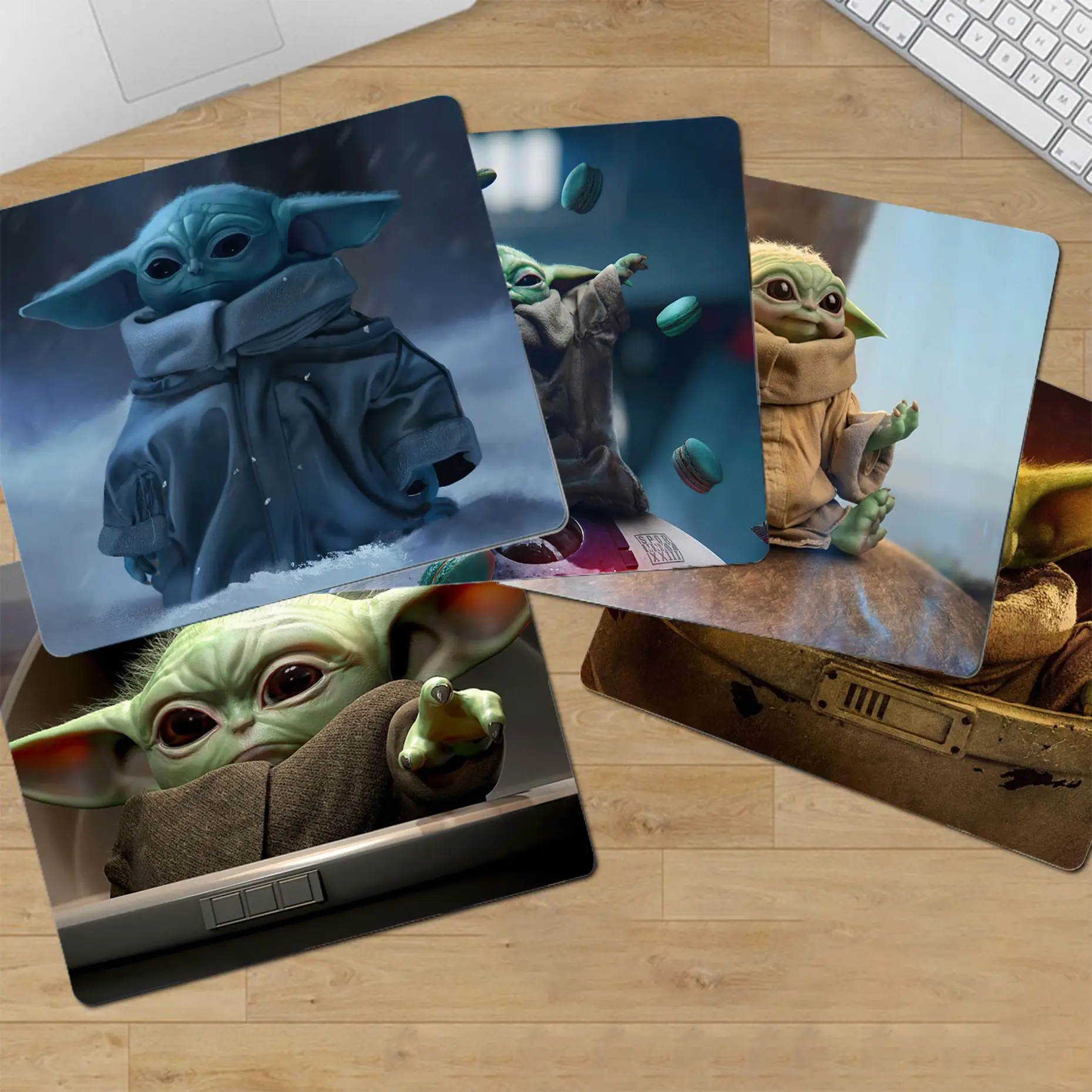

New game Disney Star Wars Master Baby Yoda gamer play mats Mousepad Smooth Writing Pad Desktops Mate gaming mouse pad