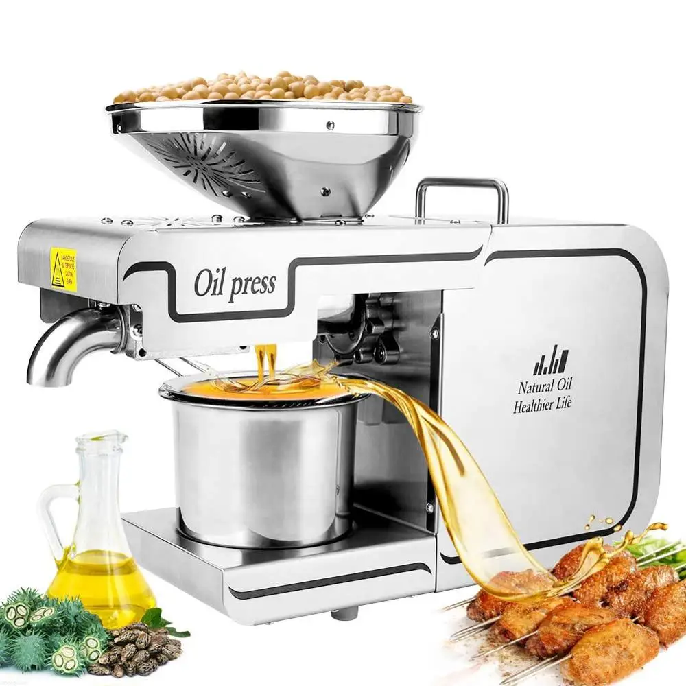 Гидравлический пресс домашний автоматический для масла машина извлечения