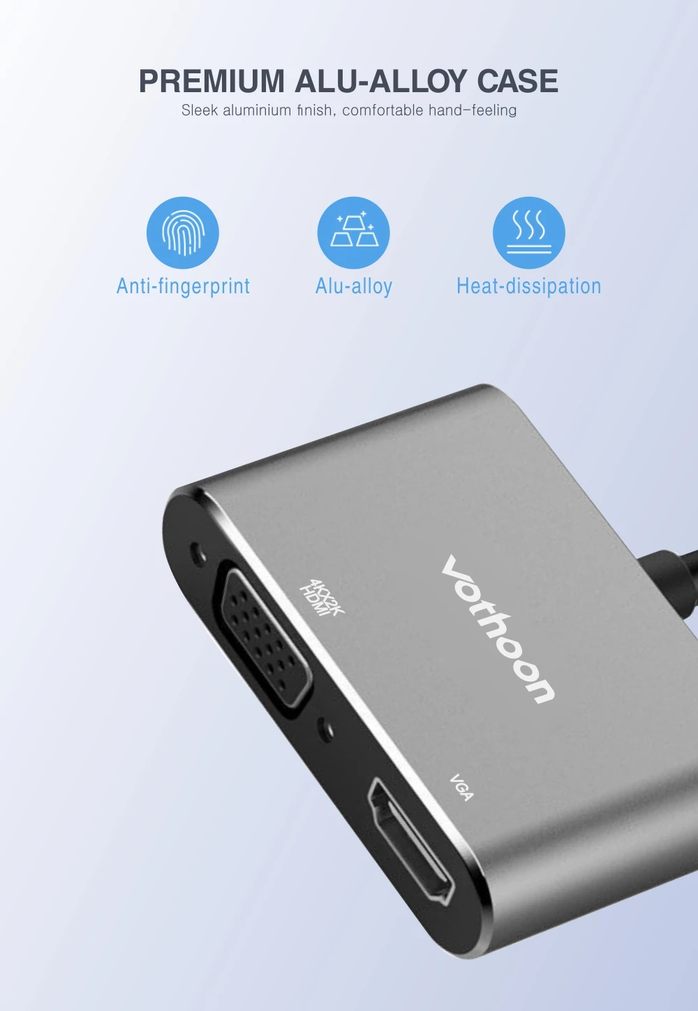 Вотон usb type C концентратор к USB 3,0 HDMI USB концентратор для MacBook Pro Air huawei P30 Samsungs S10 S9 3 порта VGA type C концентратор