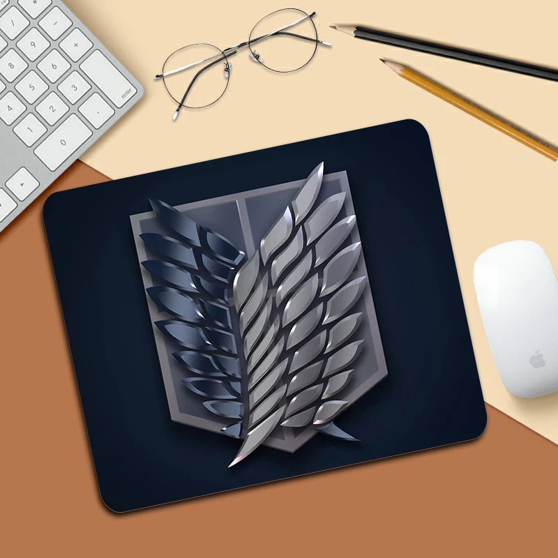 

Gamer Keyboard Pad Mouse Attack On Titan Small Gaming Laptop Mat Pc Gamer Complete Cheap Computer Accessories Deskmat Mausepad