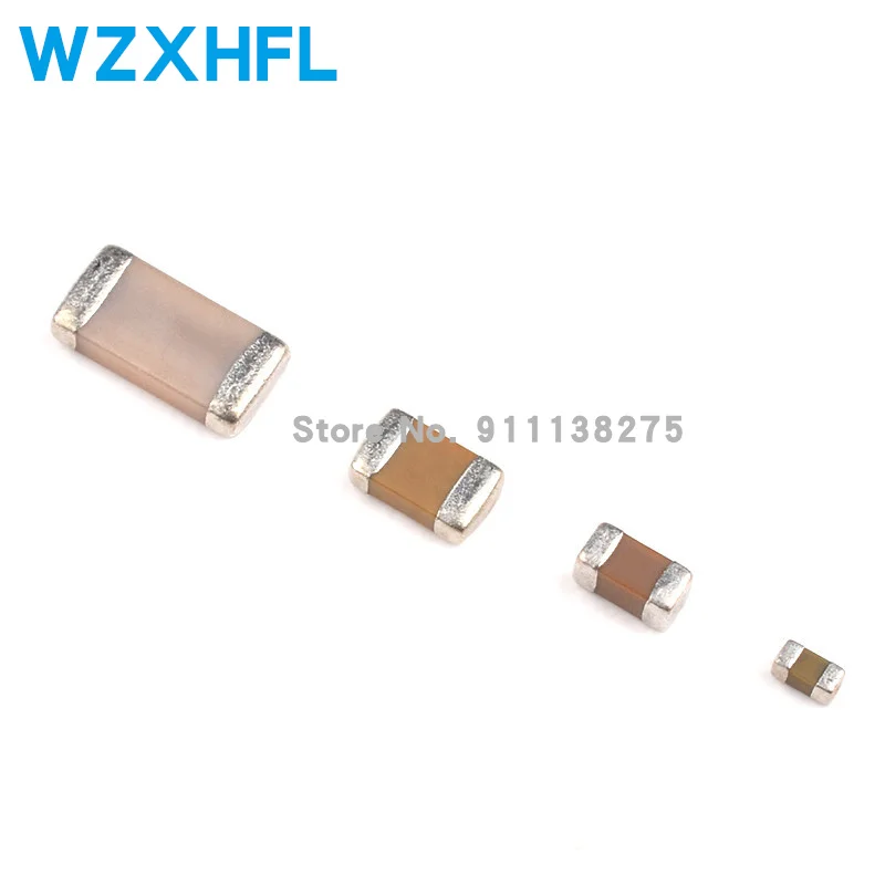 Многослойный керамический конденсатор 100 50 в SMD с толстым чипом 10 пФ-1206 мкФ Ф нФ 1