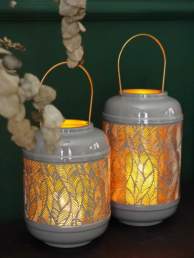 Металлические подсвечники BE50CD в стиле ретро большой переносной держатель для