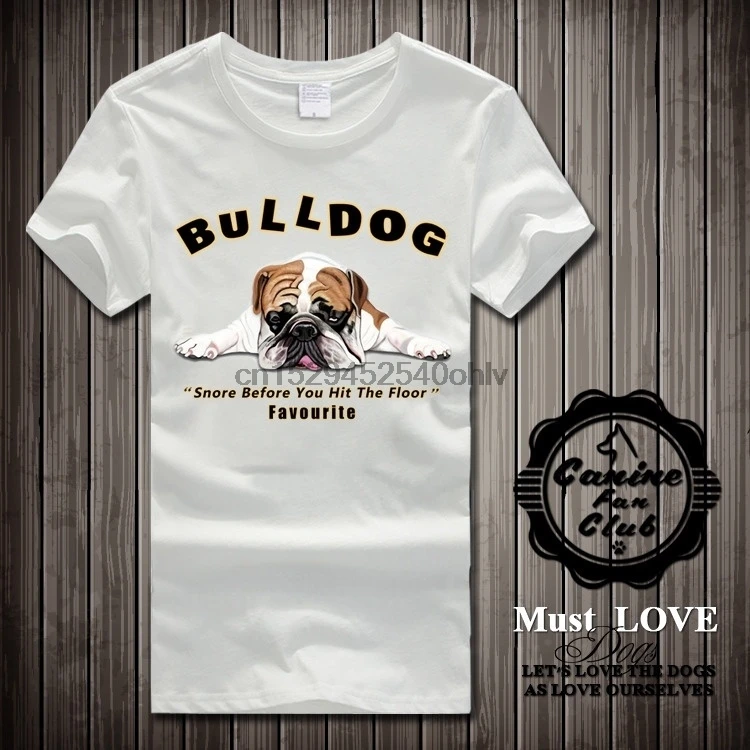 

English Bulldog Dog Puppy T-Shirt For Men Women Children Man Woman Child